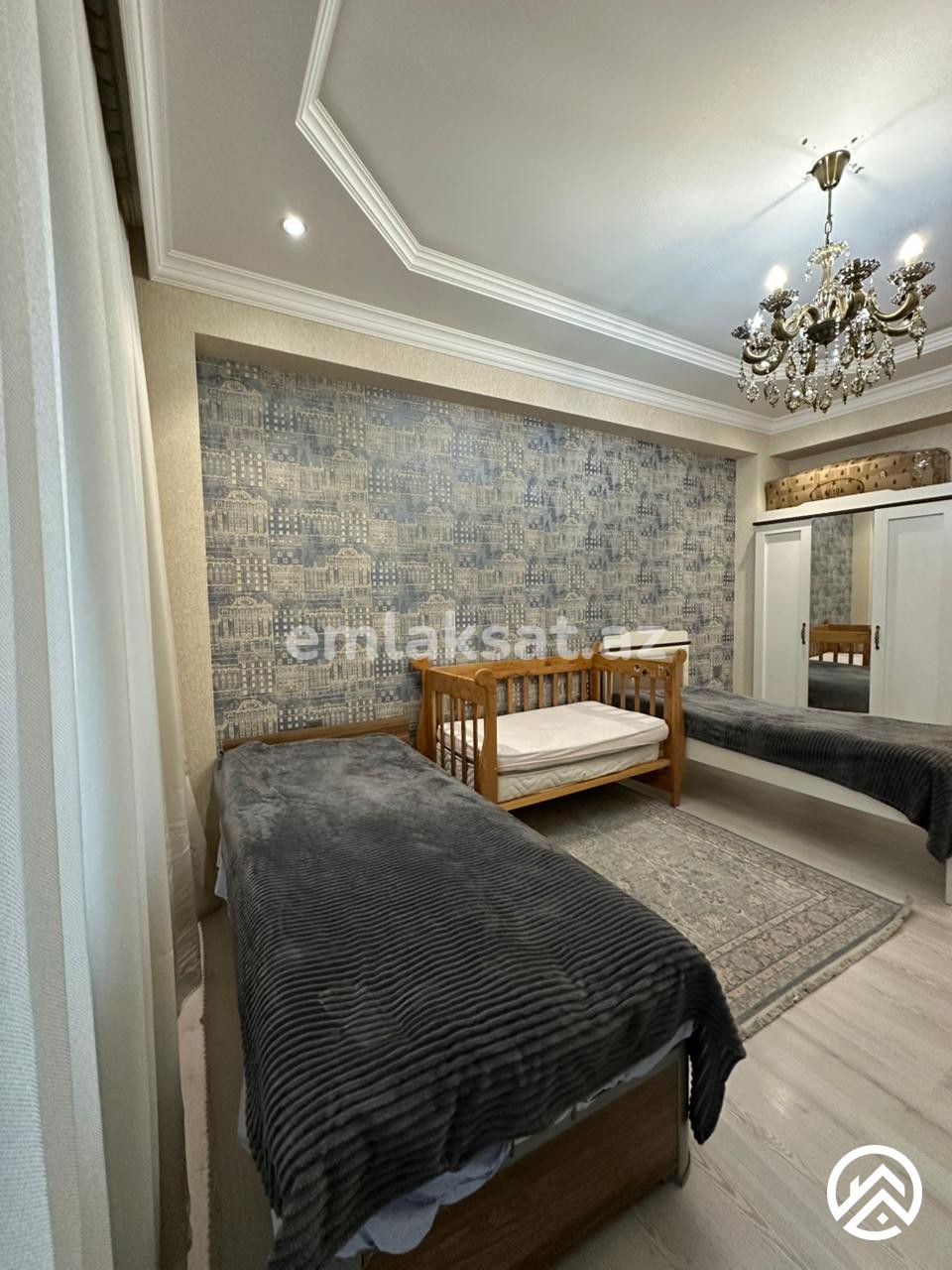 Satılır 3 otaq yeni tikili 150 m², Nəsimi metrosu — Mənzil, Bakı (4)