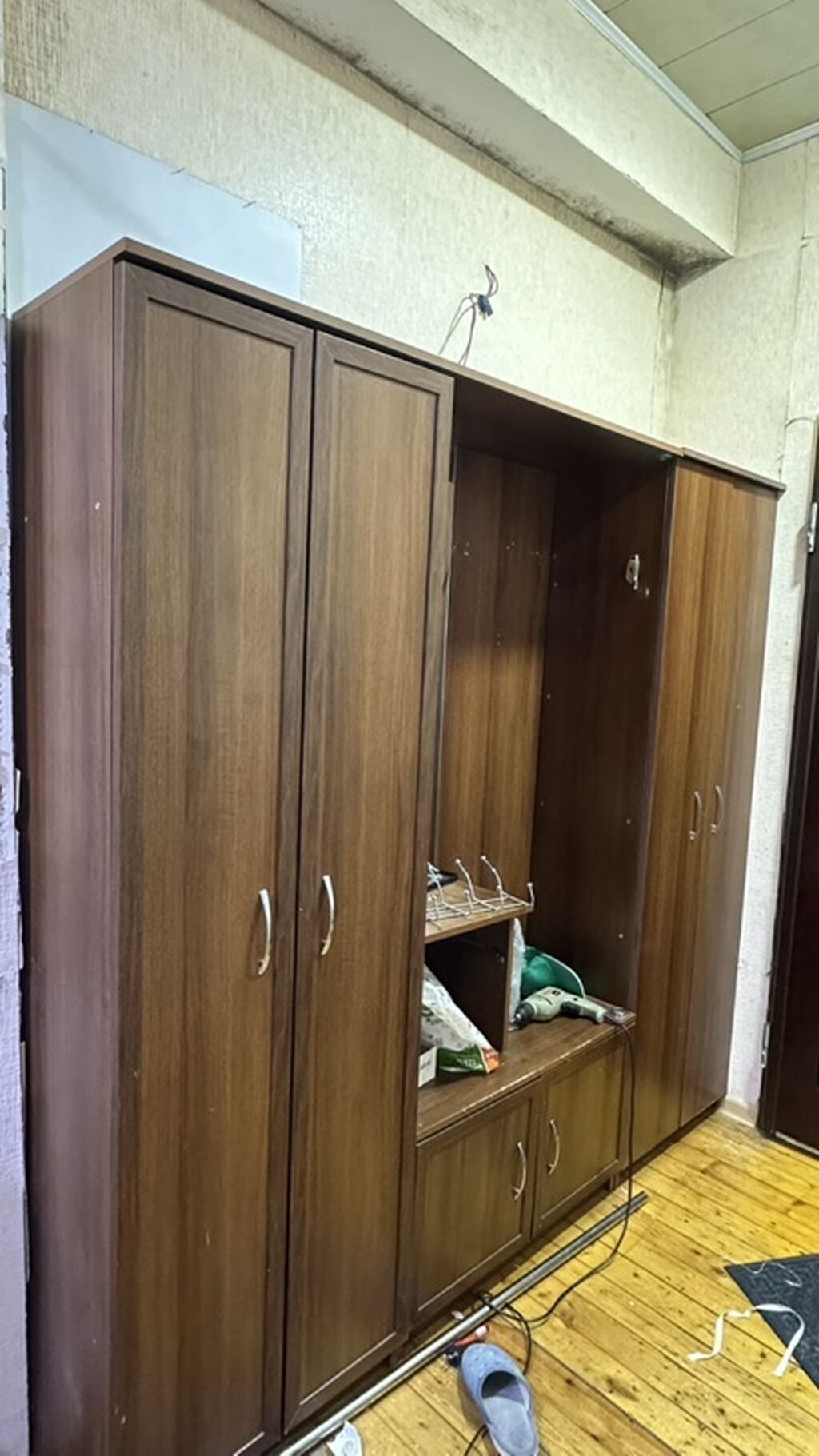 Dəhliz üçün çoxfunksiyalı giriş dolabı Ev temir olunur — Xol üçün, Bakı (5)