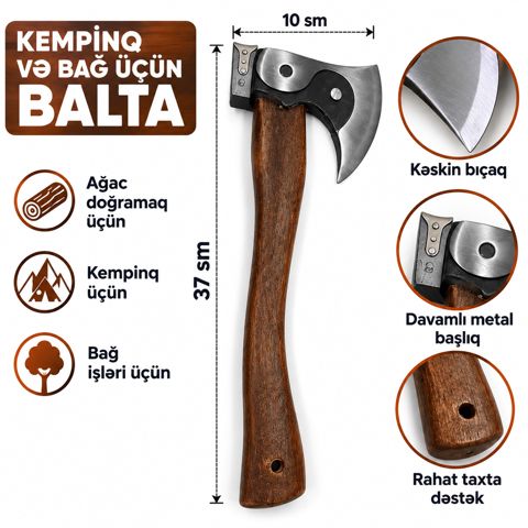 Balta paslanmayan polad 37 sm — Bakı