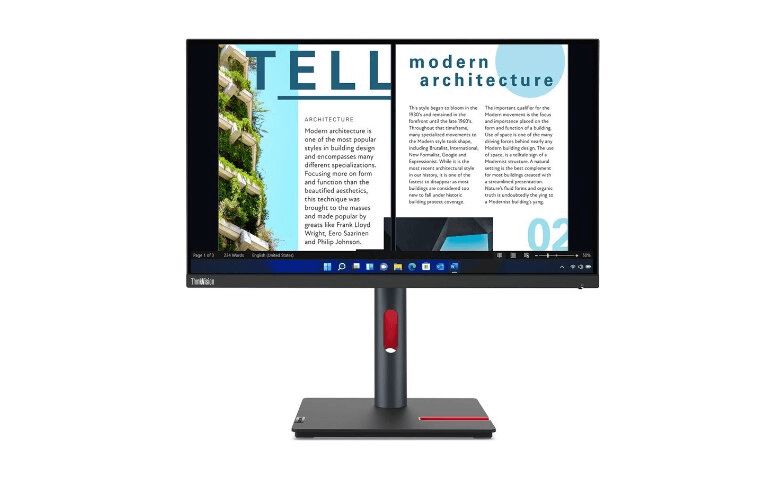 Monitor Lenovo ThinkVision P24h-30 63B3GAR6EU — Monitorlər, Bakı