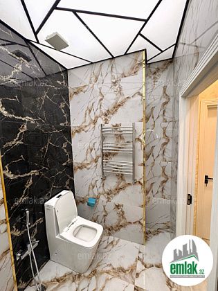 Satılır 2 otaqlı 55 m² yeni tikili Bakıxanov — Mənzil (10)