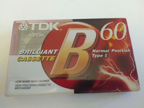 Zavod plyonkasında TDK B60 audio kaseti (Yeni). Kolleksiyaçılar və — Asif