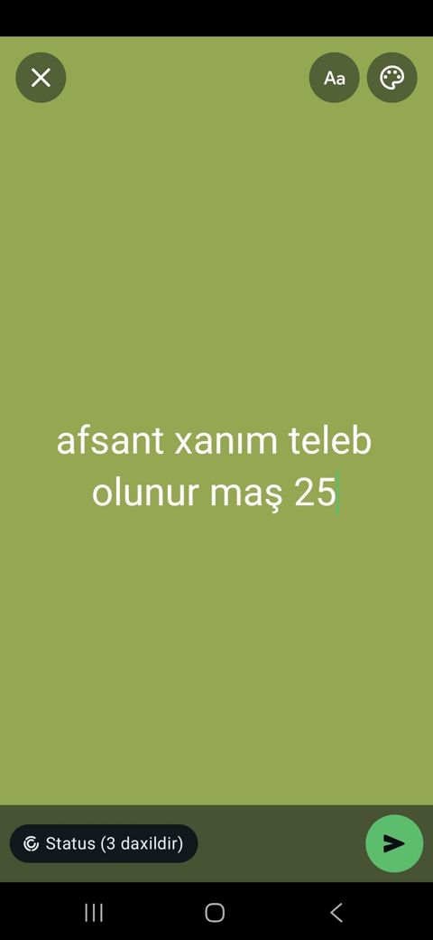Ofisiant tələb olunur — Bakı
