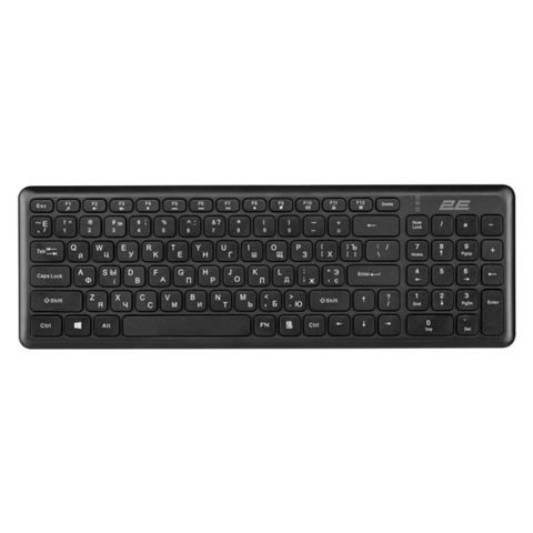 2E KS230 Wireless Black Keyboard — Bakı