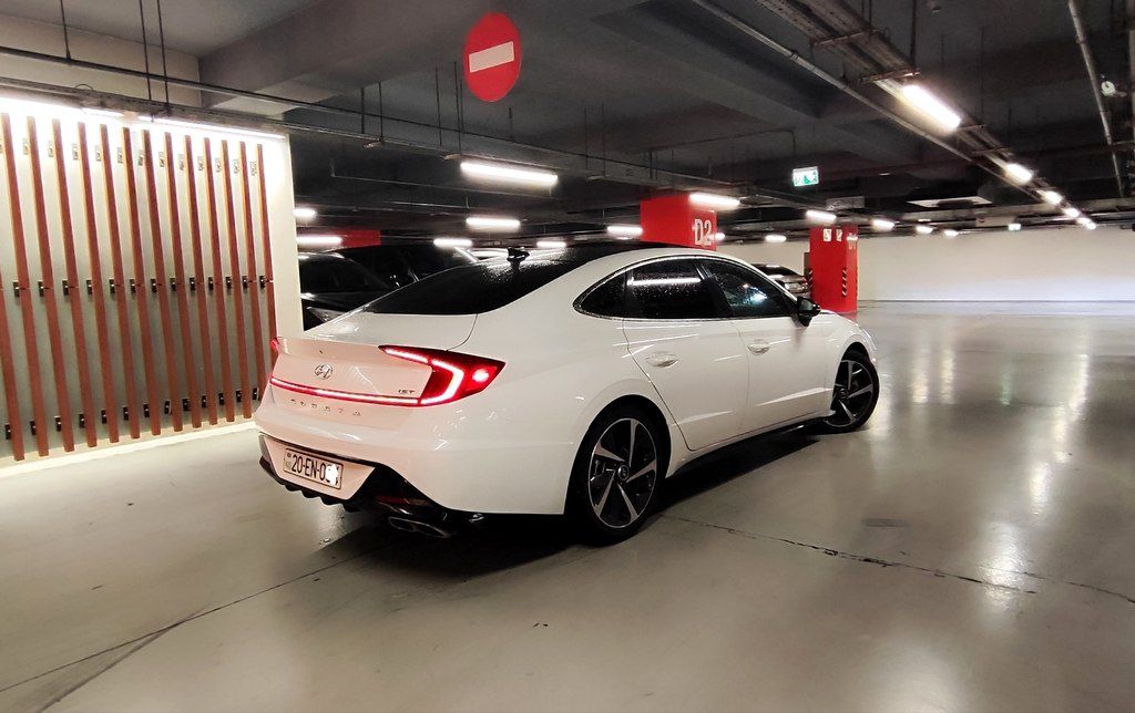 Hyundai Sonata, 1.6 L, 2022 il, 122 455 km — Avtomobillər, Gəncə (8)