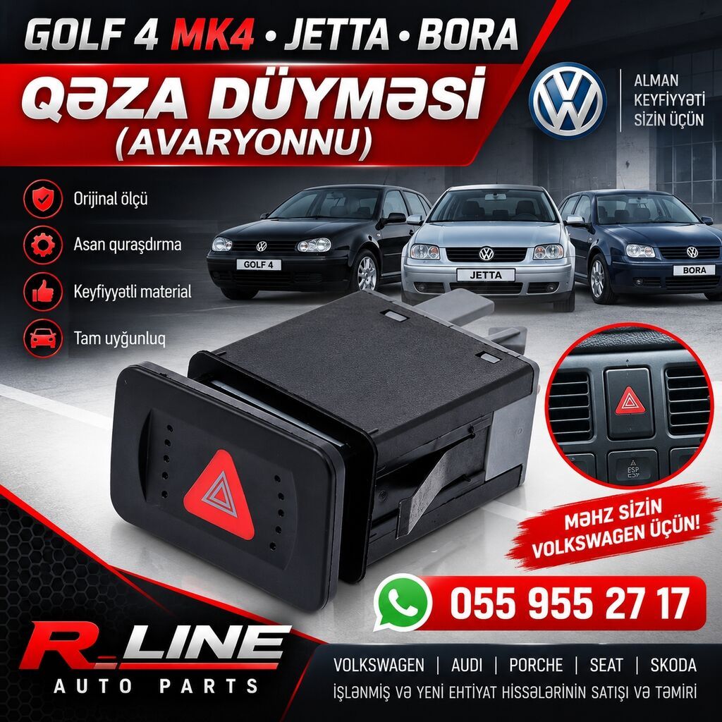 Wolksvagen Audi Porche Seat Skoda iwlenmiw ve yeni orjinal ve firma — Avtomobil işığı, Bakı (6)