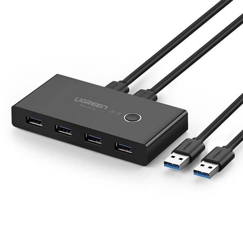 30768 Ugreen 2 In 4 Out USB 3.0 Sharing Switch Box US216 — Bakı