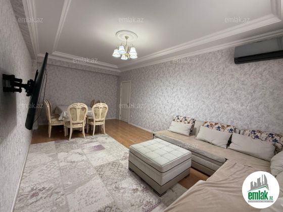Satılır 4 otaqlı 160 m² yeni tikili Həzi Aslanov m — Mənzil (3)