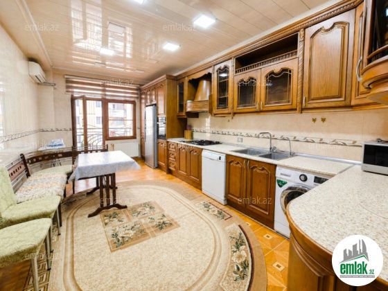İcarəyə verilir 4 otaqlı 180 m² yeni tikili Nəsimi r — Mənzil (6)