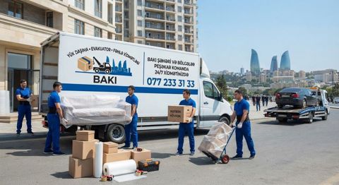 Yük daşıma, əşya daşınması, evakuator fəhlə xidmətləri – bakı — Bakı