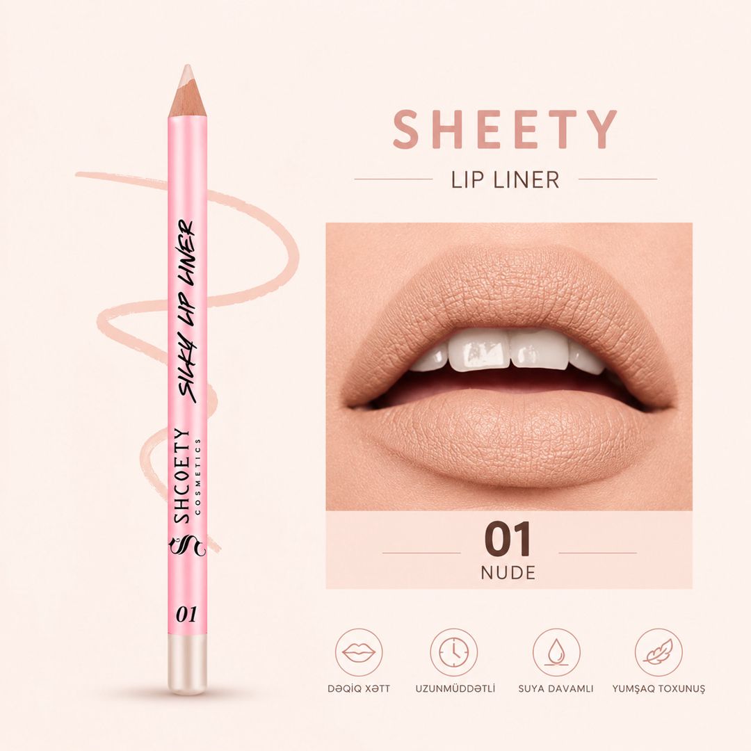 Dodaq üçün qələm Silky 01 Nude — Mallar, Bakı