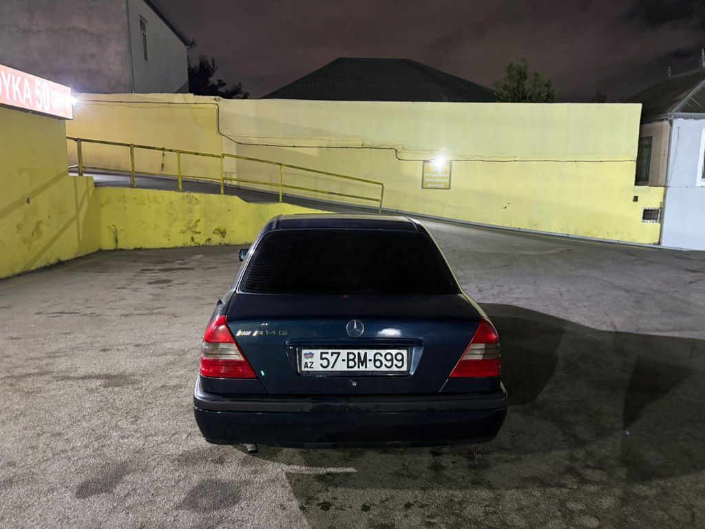 Mercedes C 200, 2.0 L, 1996 il, 338 000 km 57-BM-699 — Avtomobillər, Bakı (5)