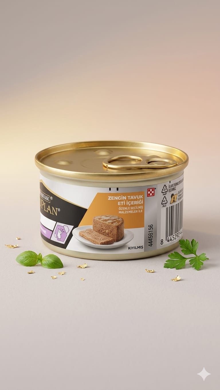 Pişik balaları üçün nəm yem Purina Pro Toyuq İlə 85 q — Mallar, Bakı (2)