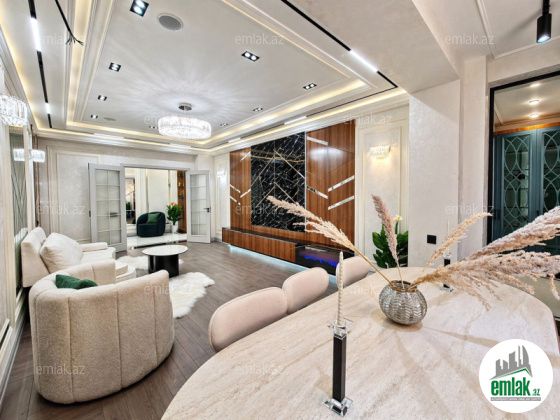Satılır 3 otaqlı 160 m² yeni tikili Nəsimi r — Mənzil (4)