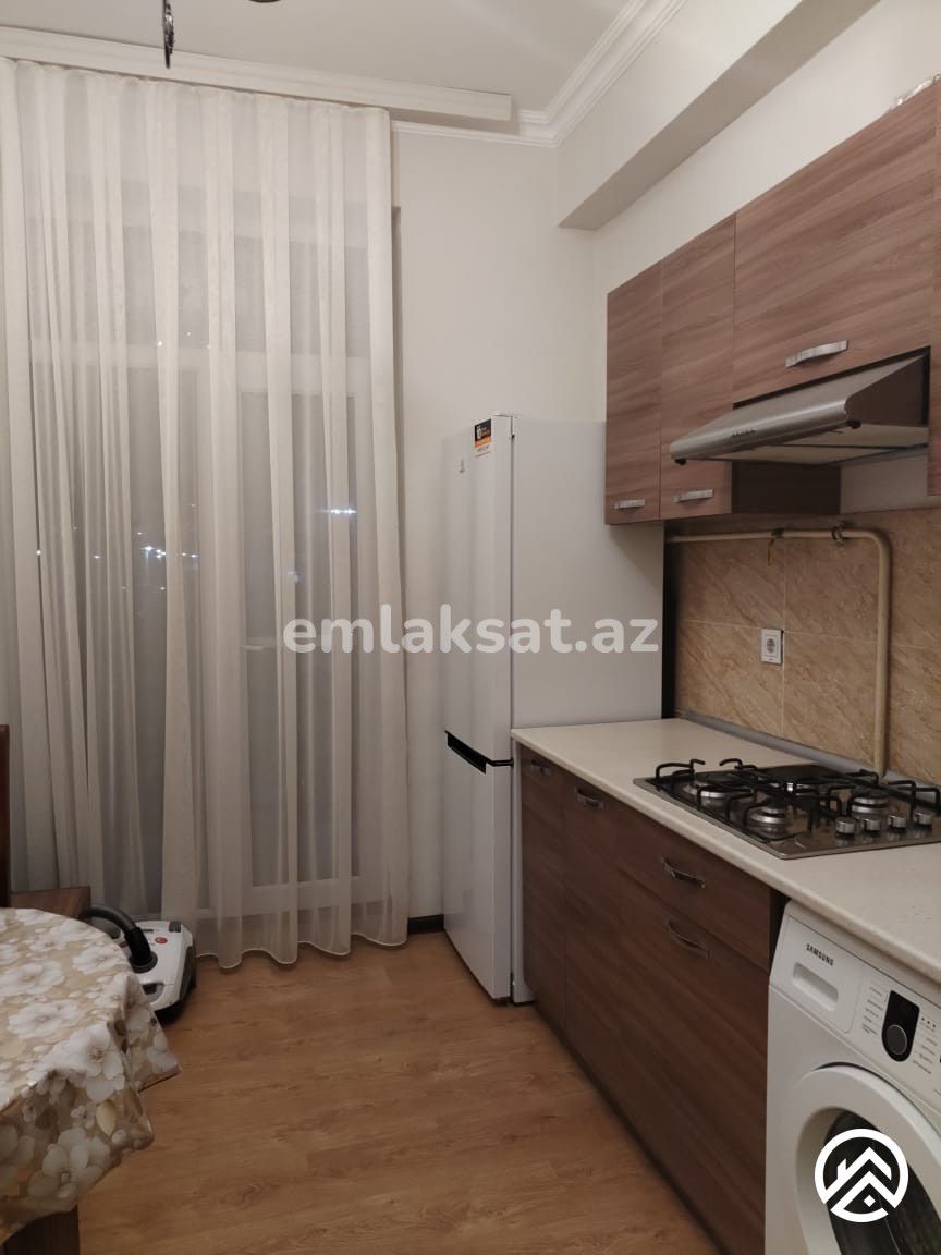 Kirayə (aylıq) 2 otaq yeni tikili 70 m², İnşaatçılar metrosu — Mənzil, Bakı (3)