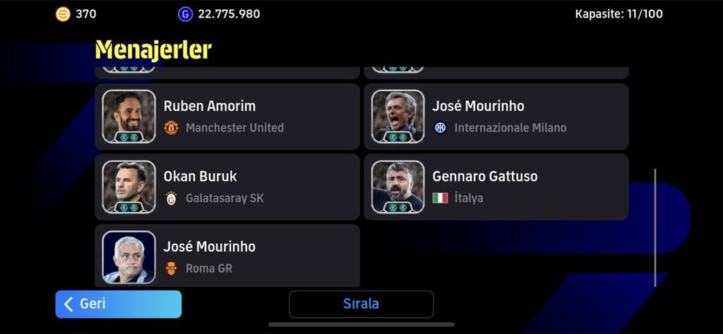 Satılır eFootball 3215 Güc / Əfsanəvi Heyət + Xüsusi Menecerlə — Digər, Bakı (3)