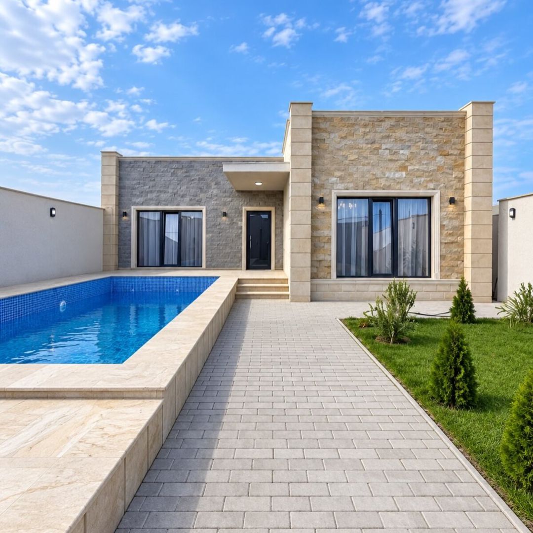 Satılır 4 otaqlı həyət evi/bağ evi 160 m² — Ev, villa, Bakı
