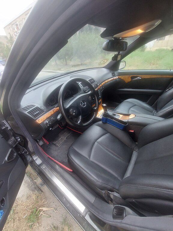 Mercedes E 240, 2.6 L, 2002 il, 383 000 km 99-XR-178 — Avtomobillər, Şirvan (6)