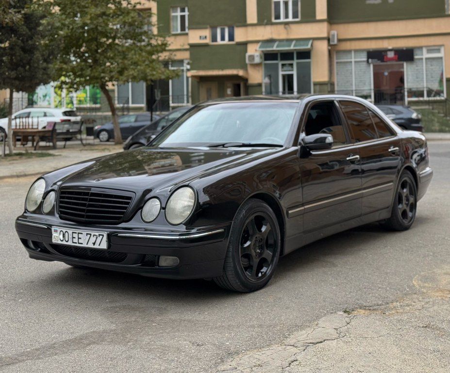 Mercedes E 320, 3.2 L, 2001 il, 195 000 km 00-EE-777 — Avtomobillər, Bakı