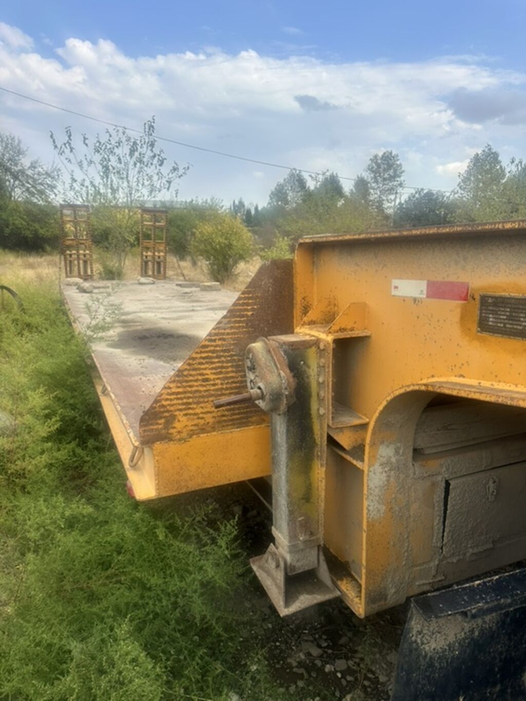 Ağır texnika daşımaq üçün traktor qoşqu komplekti - Çəkmə başlığı 04-BF-747 — Yük maşınları, Ağdam (9)