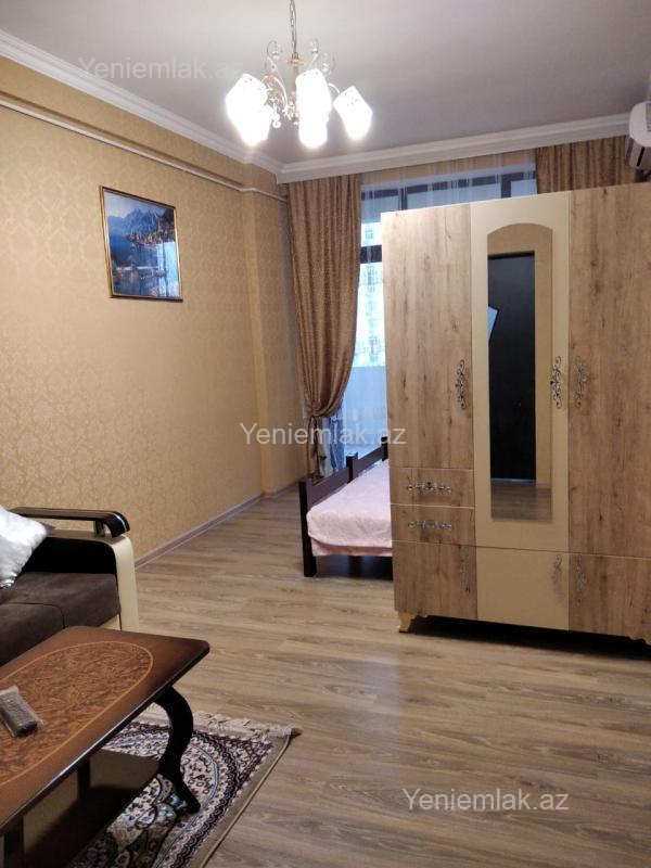 Kirayə 1 otaqlı Bina evi menzil (Yeni tikili), 45 m², Nəsimi rayonu — Mənzil, Bakı (5)