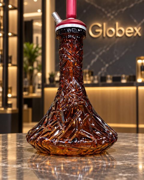Qəlyan şüşəsi (kod: ar32079-25) — GLOBEX — Hookahs