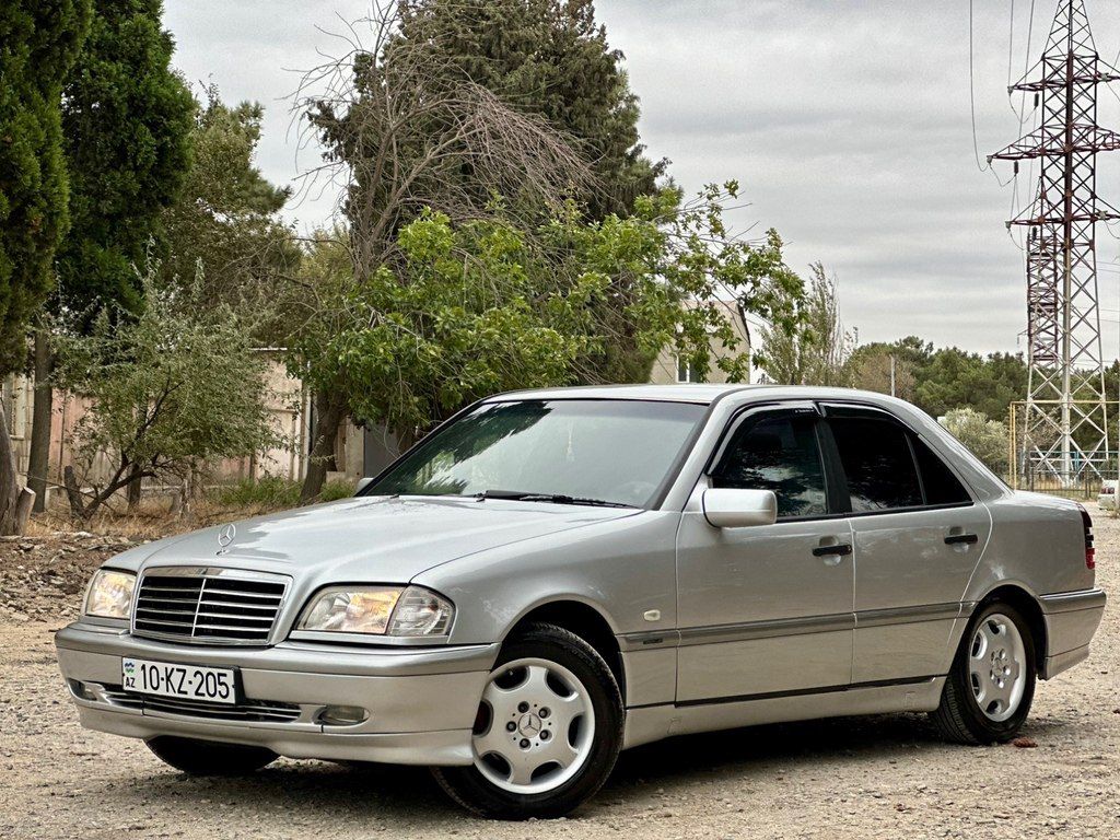 Mercedes C 180, 1.8 L, 1998 il, 385 754 km 10-KZ-205 — Avtomobillər, Sumqayıt (3)