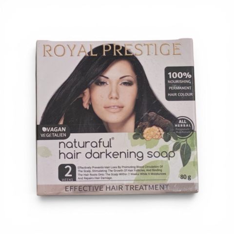Saç qaraldıcı sabun Naturaful Hair Darkening Soap Vegan 80 q — Bakı