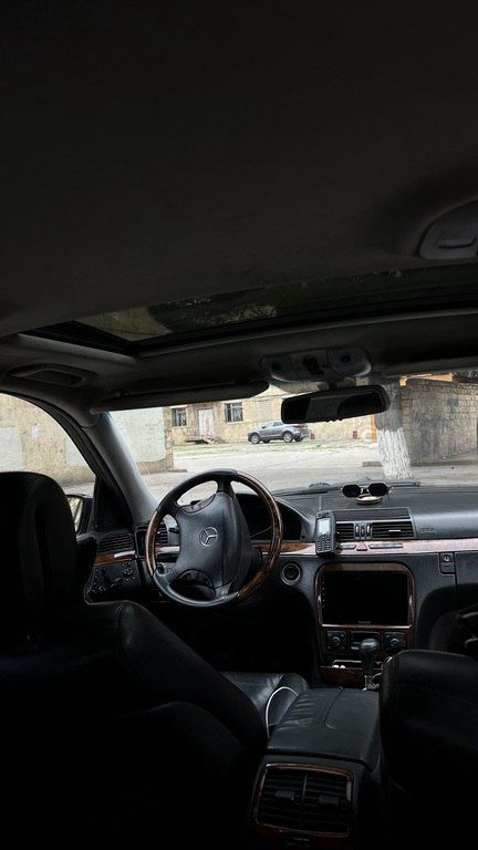 Mercedes S 500, 5.0 L, 2005 il, 333 000 km — Avtomobillər, Bakı (5)