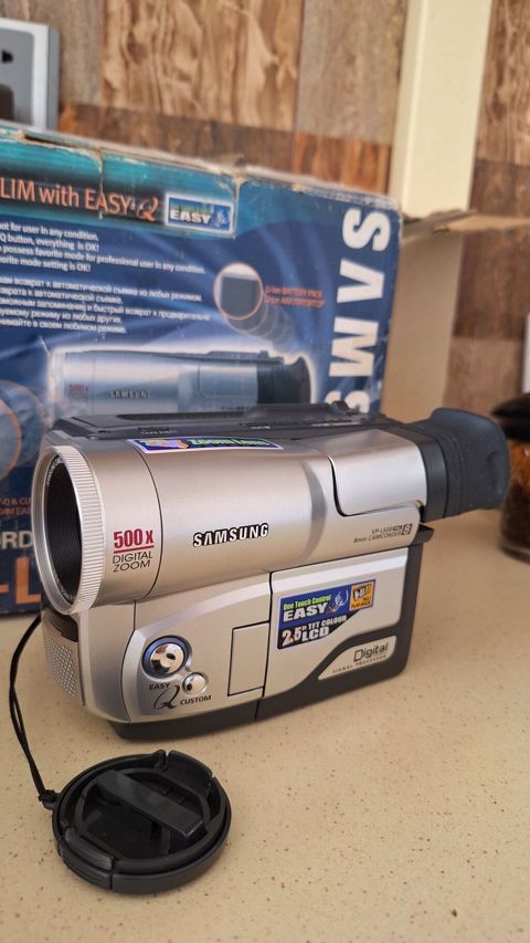 Samsung VP-L600 PAL 8mm videokamera - 8mm kasetlə (Hi8 uyğun) çəkiliş — Bakı