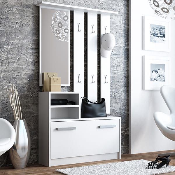 Tumbalı asılqan 13900120, Ldsp, ağ, 160x24x75 sm — Mallar, Bakı (3)