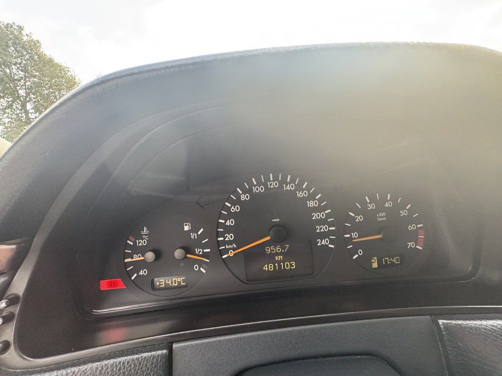 Mercedes E 200, 2.0 L, 1999 il, 481 000 km — Avtomobillər, Bakı (7)