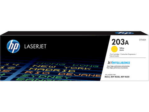 Kartric - HP 203A Yellow Original LaserJet Toner Cartridge CF542A — Bakı