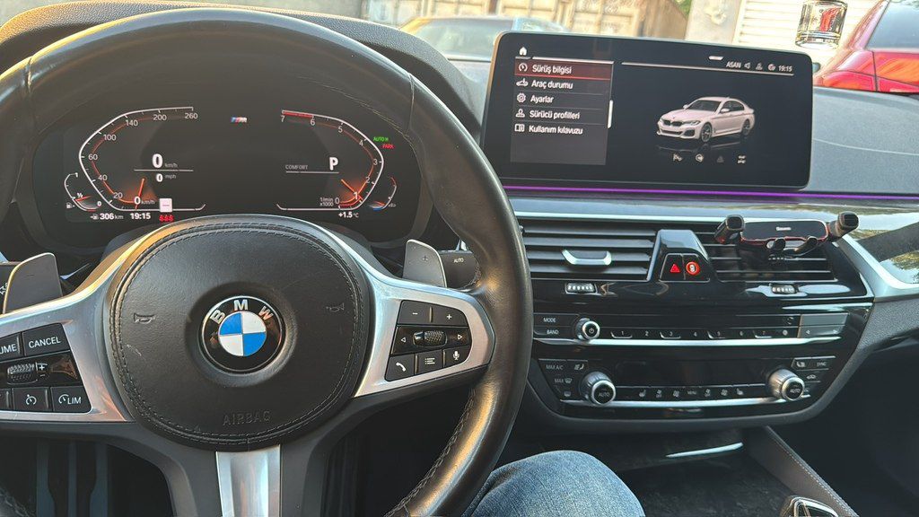 BMW 530, 2.0 L, 2022 il, 66 000 km — Avtomobillər, Bakı (8)