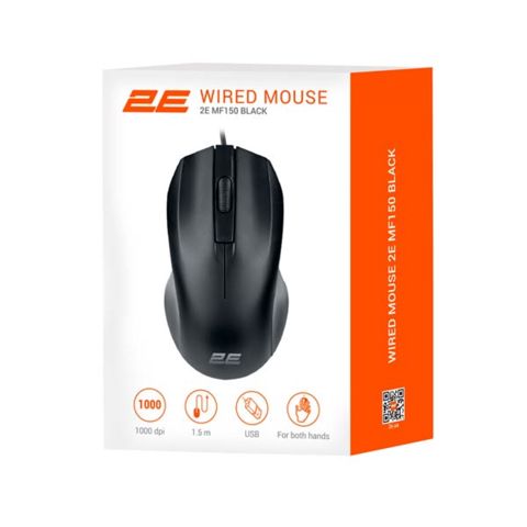 2E MF150 USB Black Mouse 2E-MF150UB — Bakı