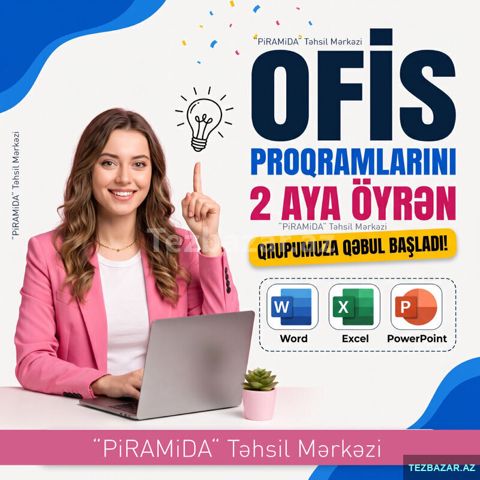 Kompüter kursuna qeydiyyat başladı — Bakı