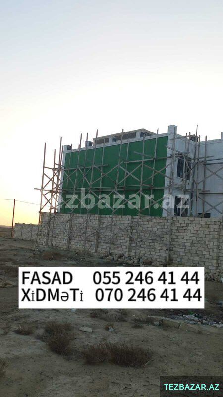 Fasad Islerinin Gorulmesi — Fasad işləri, Bakı (7)