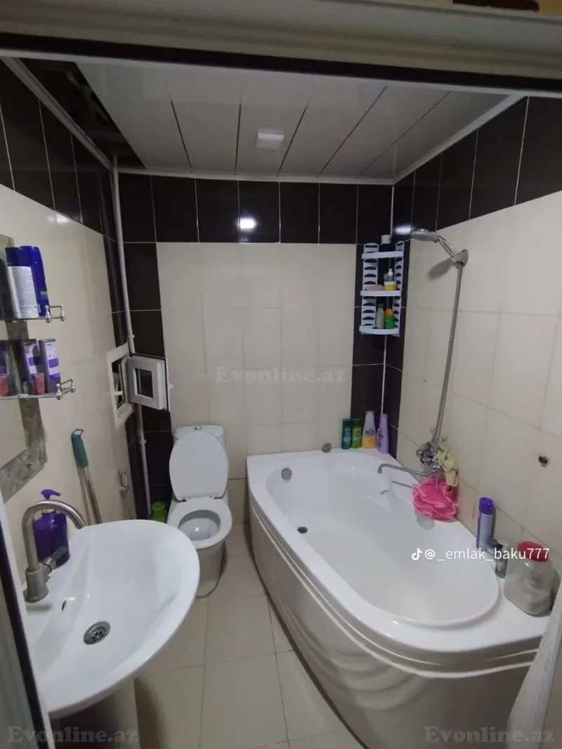 Satılır 3 otaqlı Mənzil Yeni tikili 64 m² Bakı, Xətai r., Əhmədli m — Mənzil, Bakı (7)