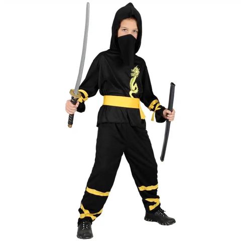 Ninja geyimi (kod: krn51093-17) — GLOBEX — Карнавальные и национальные костюмы для девочек