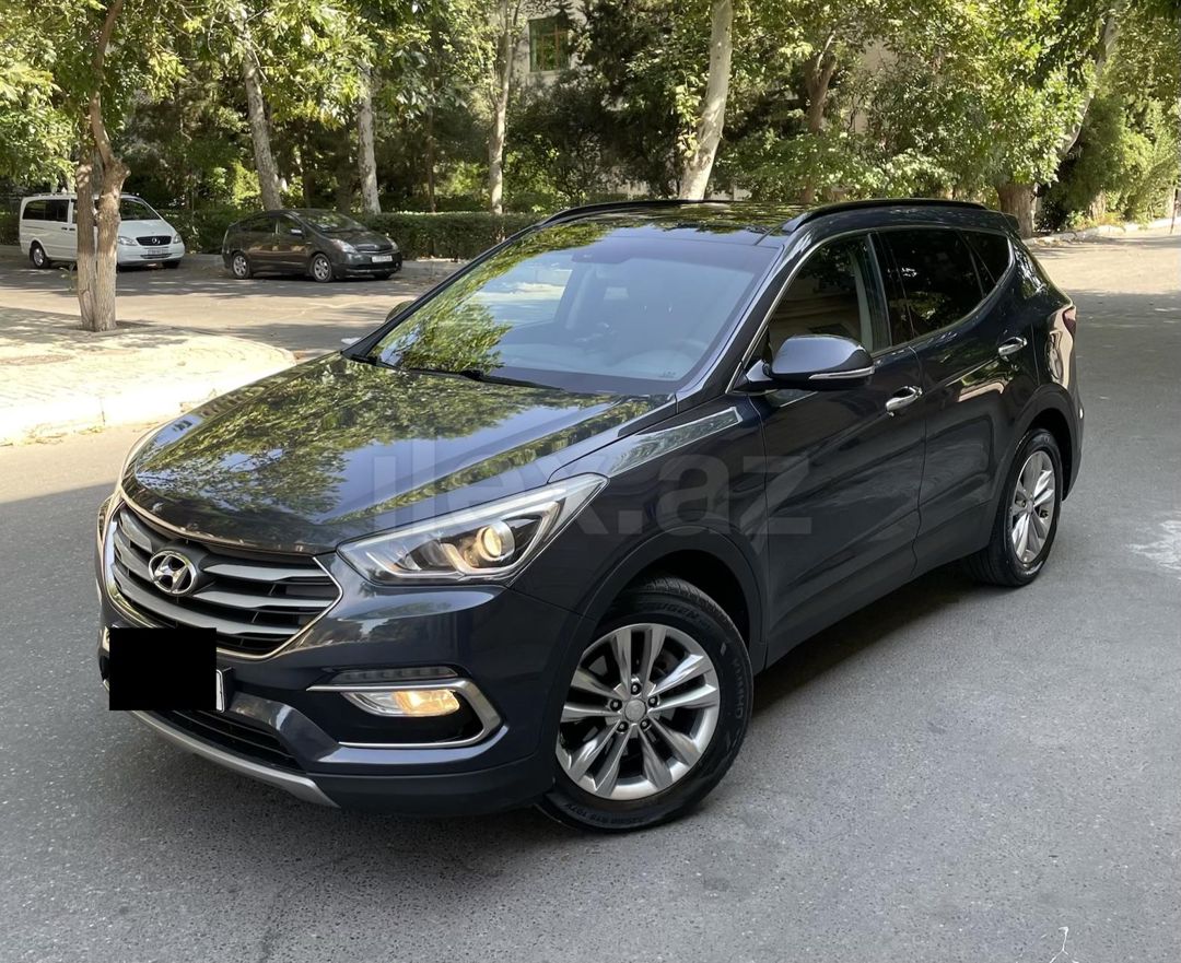 2016 Hyundai Santa Fe, 2016, 195,000 km — Avtomobillər, Bakı (8)