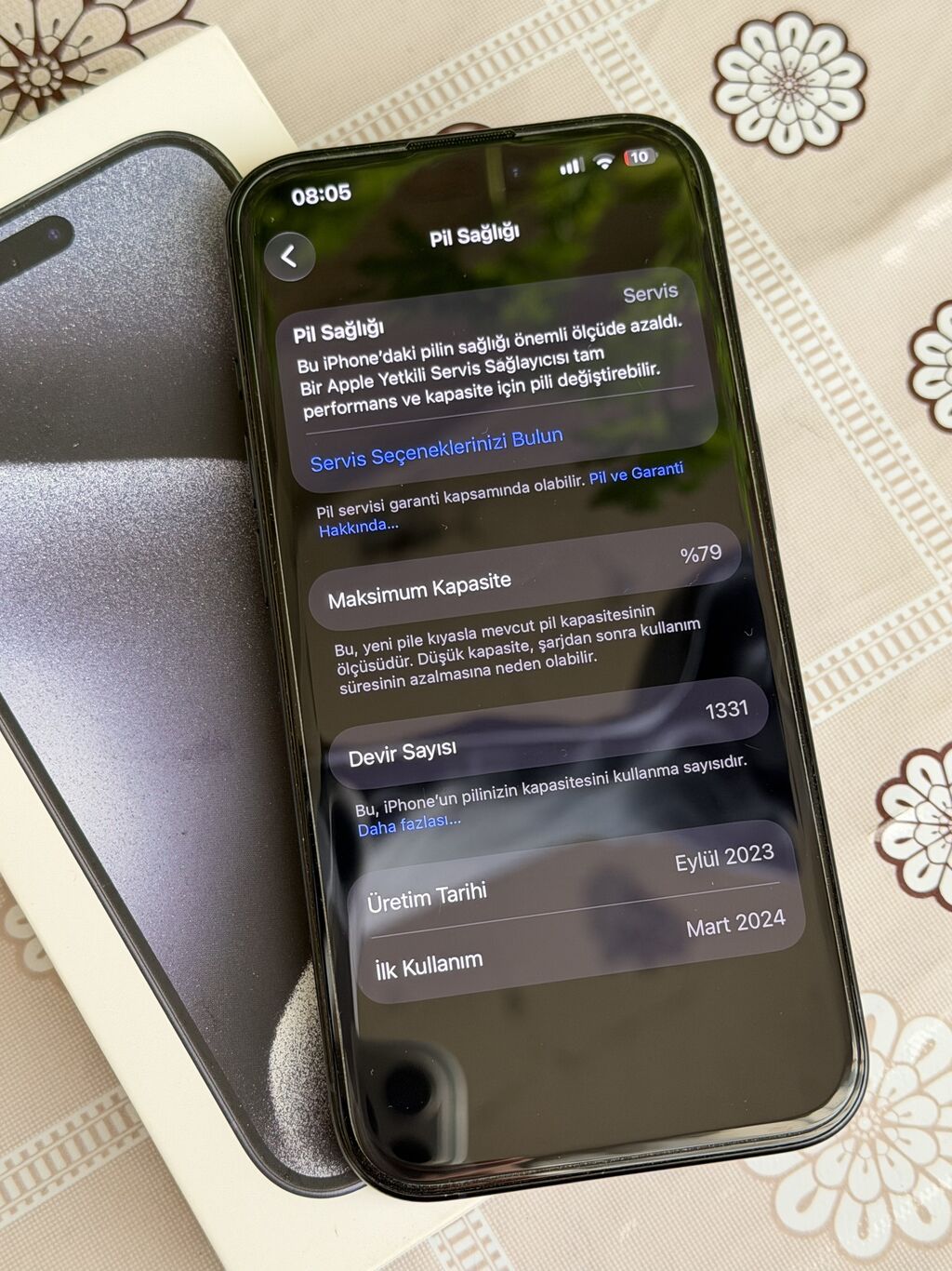 IPhone 15 Pro, 128 GB, Göy — Apple iPhone, Sanqaçal (6)