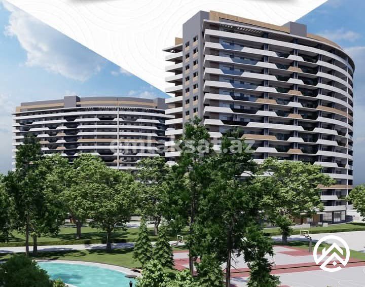 Satılır 4 otaq yeni tikili 182 m², Avtovağzal metrosu — Mənzil, Bakı (4)