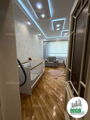 Satılır 3 otaqlı 133 m² yeni tikili Həzi Aslanov — Mənzil (8)
