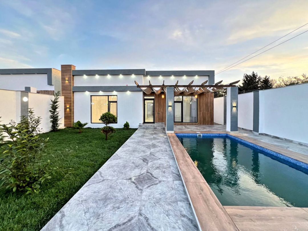 Satılır 4 otaqlı həyət evi/bağ evi 160 m² — Ev, villa, Bakı (4)