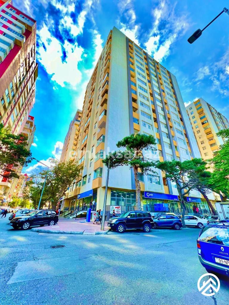 Satılır 1 otaq yeni tikili 64.6 m², Qara Qarayev metrosu — Mənzil, Bakı (3)