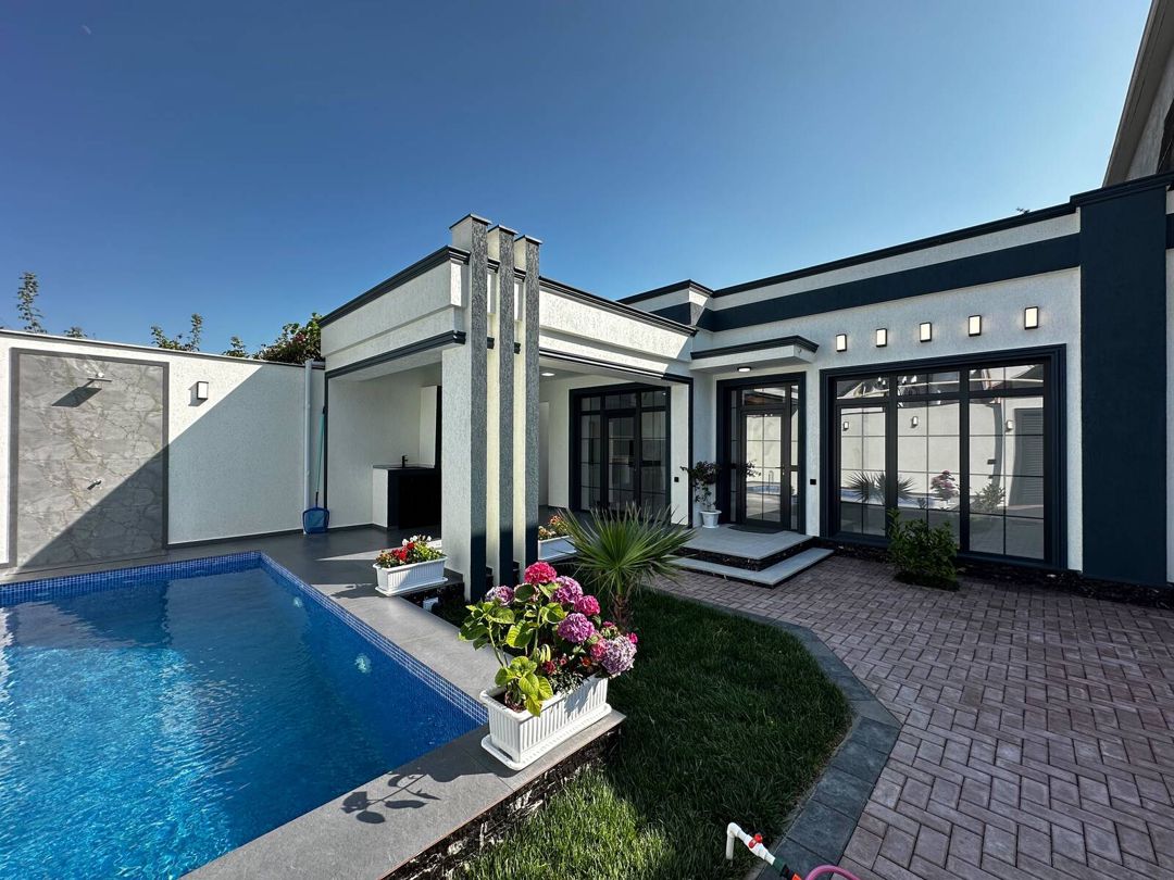 Satılır 4 otaqlı həyət evi/bağ evi 130 m² — Ev, villa, Bakı (2)