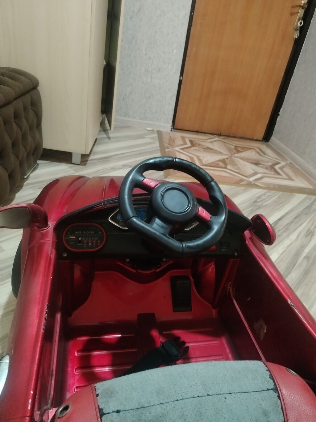Uşaqlar üçün elektrikli miniatür maşın – kabriolet tipli, metalik — Uşaq avtomobilləri, Bakı (5)