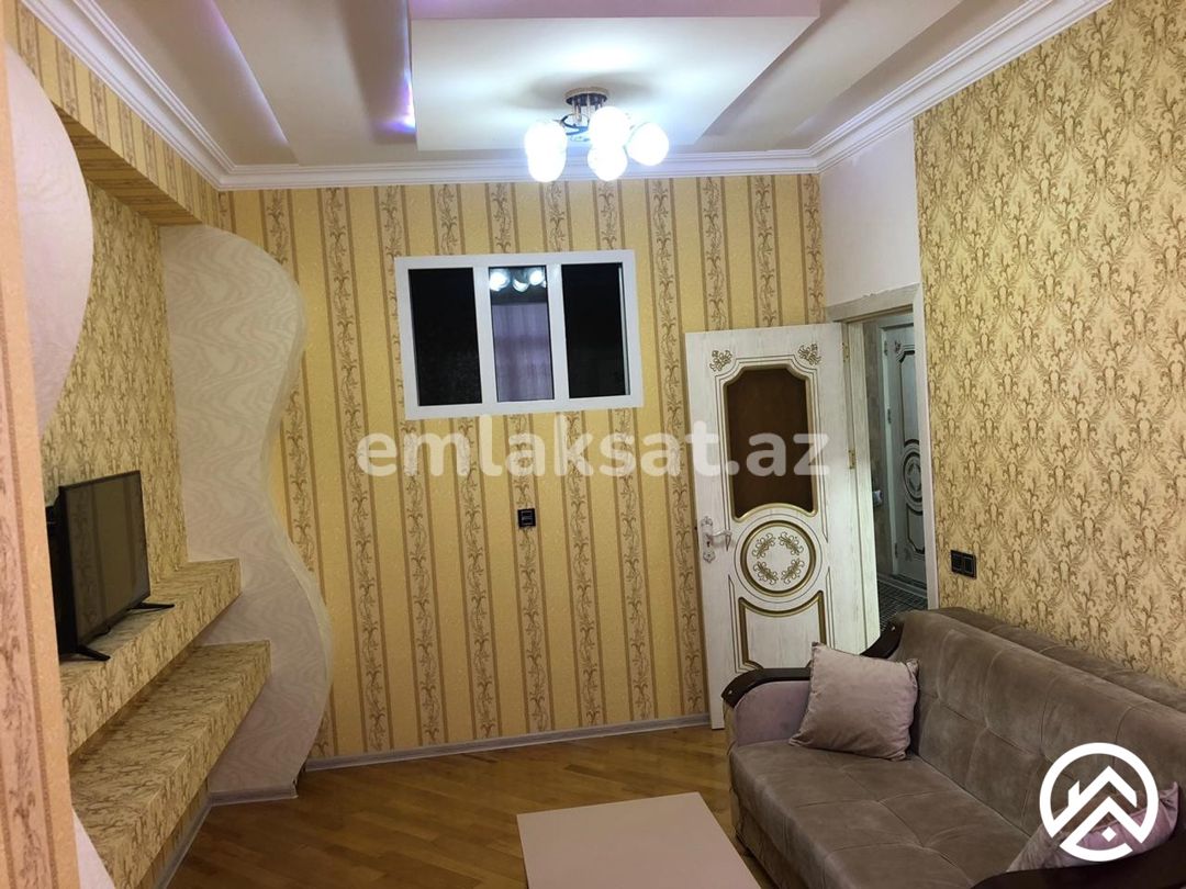 Kirayə (aylıq) 2 otaq yeni tikili 48 m², İnşaatçılar metrosu — Mənzil, Bakı (3)