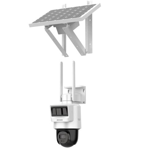 Hıkvısıon - DS-2DE2C200IWG-K/4G/C05S10 (2.8mm) 2MP IR30m Pro Solar-powered Security PT Camera Setup — Bakı