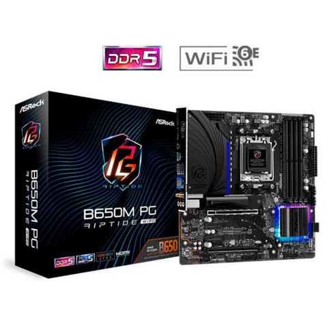 ASRock B650M PG Riptide WiFi Motherboard — Bakı
